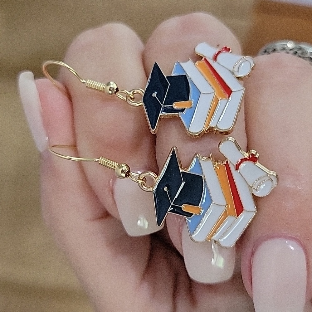Graduation Drop Earrings - Picture 5 of 5